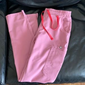 Figs Chalk Pink XS Yola pants.